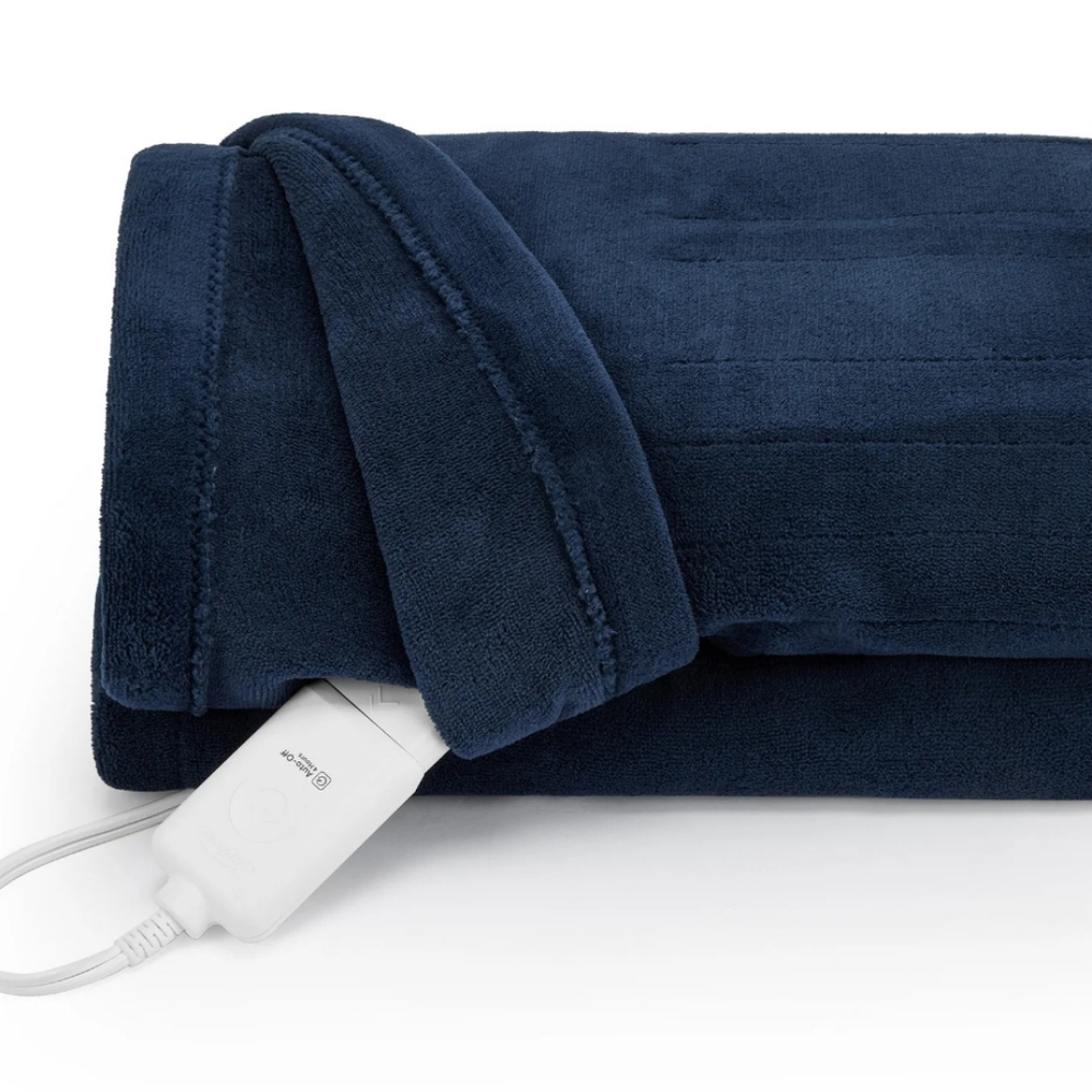 Sunbeam Throw Poseidon Microplush, Electric Blanket - Picture 1 of 7